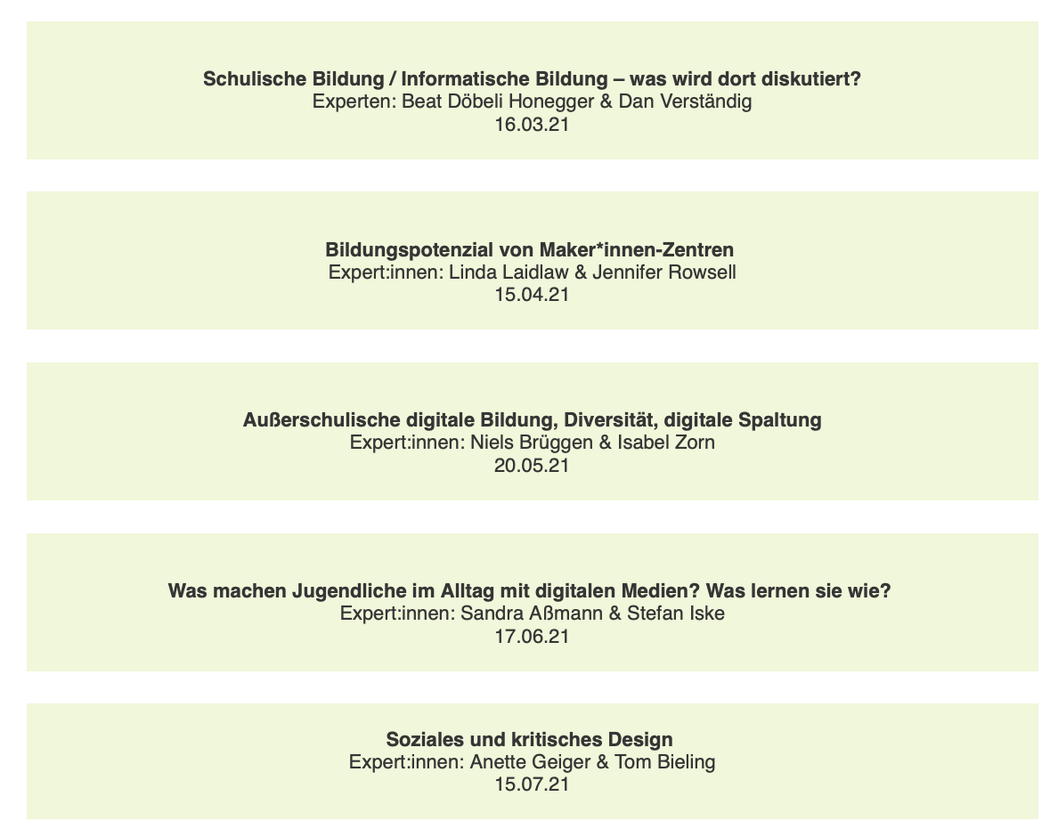 Programm FabLab meets Bildung 